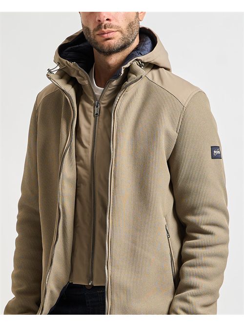 Giubbotto uomo Yes Zee in maglia e softshell YES ZEE | J841-Q5000298